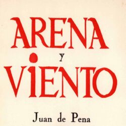 Illustration : Exposition Arena Y Viento – Juan de Pena